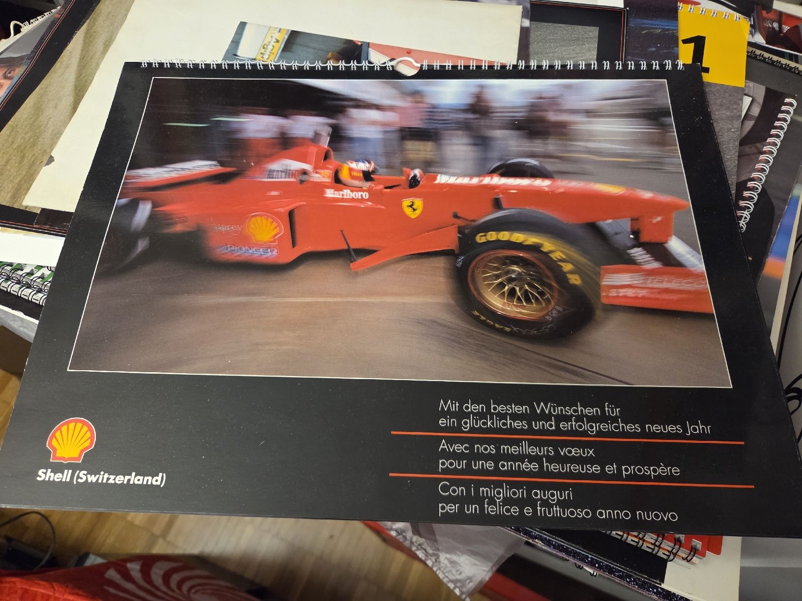 Ferrari Calendriers: Shell Ferrari Kalender 1998 – D'occasion à Wetzikon ZH par AmacherM