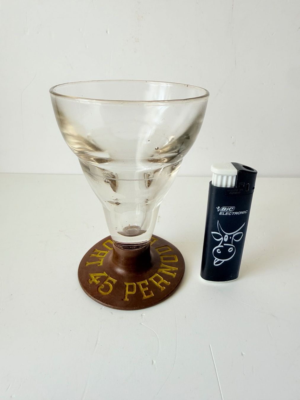 Verres: Alte Pernot Export Absinth- bzw. Pastisgläser – D'occasion à Zwingen par moje1 4
