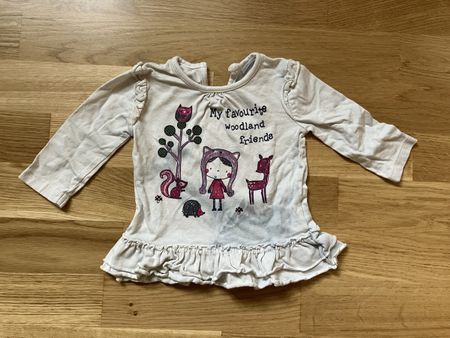 F&F Babykleid Gr. 56-62 Waldtiere