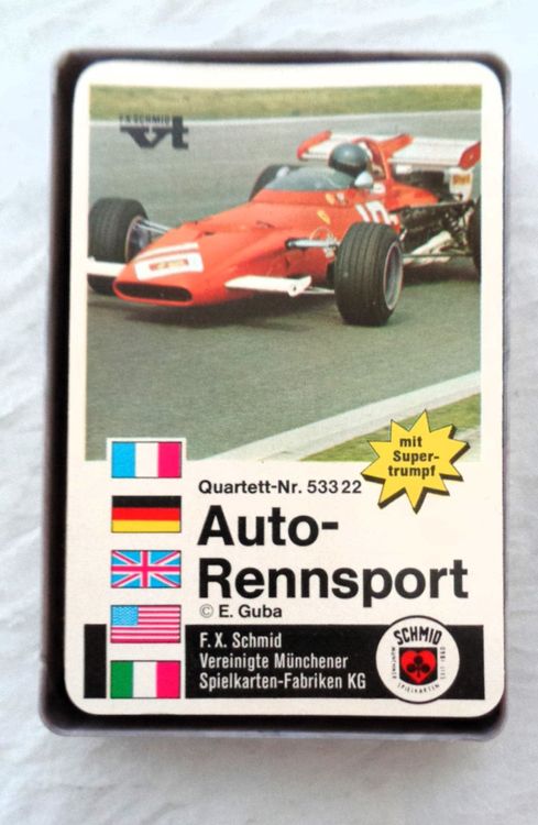 Auto-Rennsport Quartett Nr. 53322 / 32 Karten ab Fr. 5.- (Gebraucht) in ...