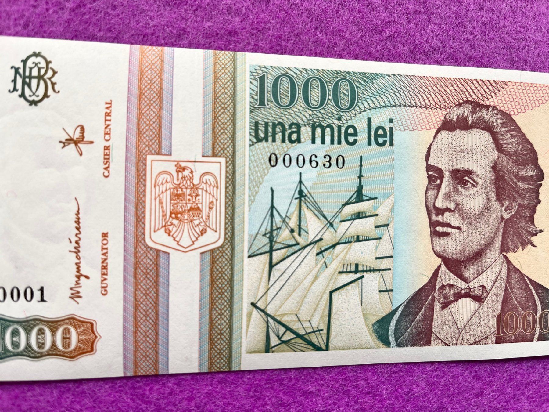Banconote: Note Nr. 630 !! Romania - Rumänien - UNC – Nuovo (secondo la descrizione) da Pfäffikon SZ venduto da Sieben77