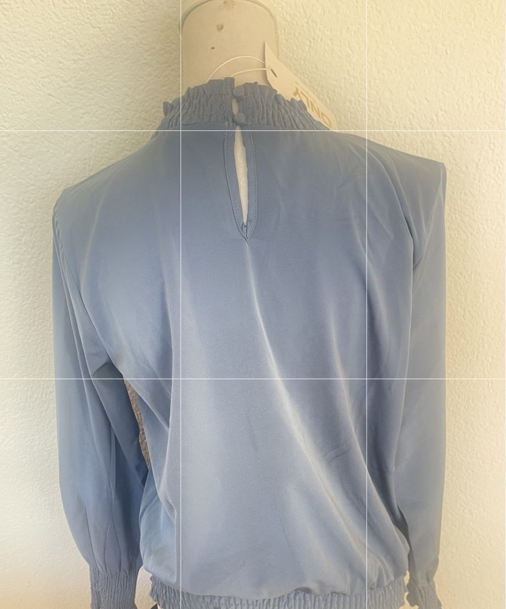 Only Top: Langarmshirt blau highneck  – Difettoso da Altenrhein venduto da Luke2015 9