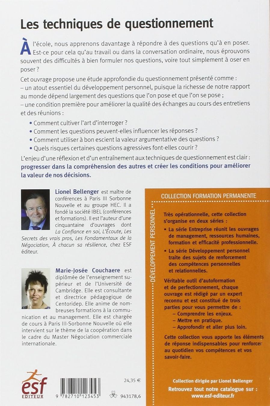 Livres: Les techniques de questionnement – D'occasion à Neuchâtel par Dualseele 1