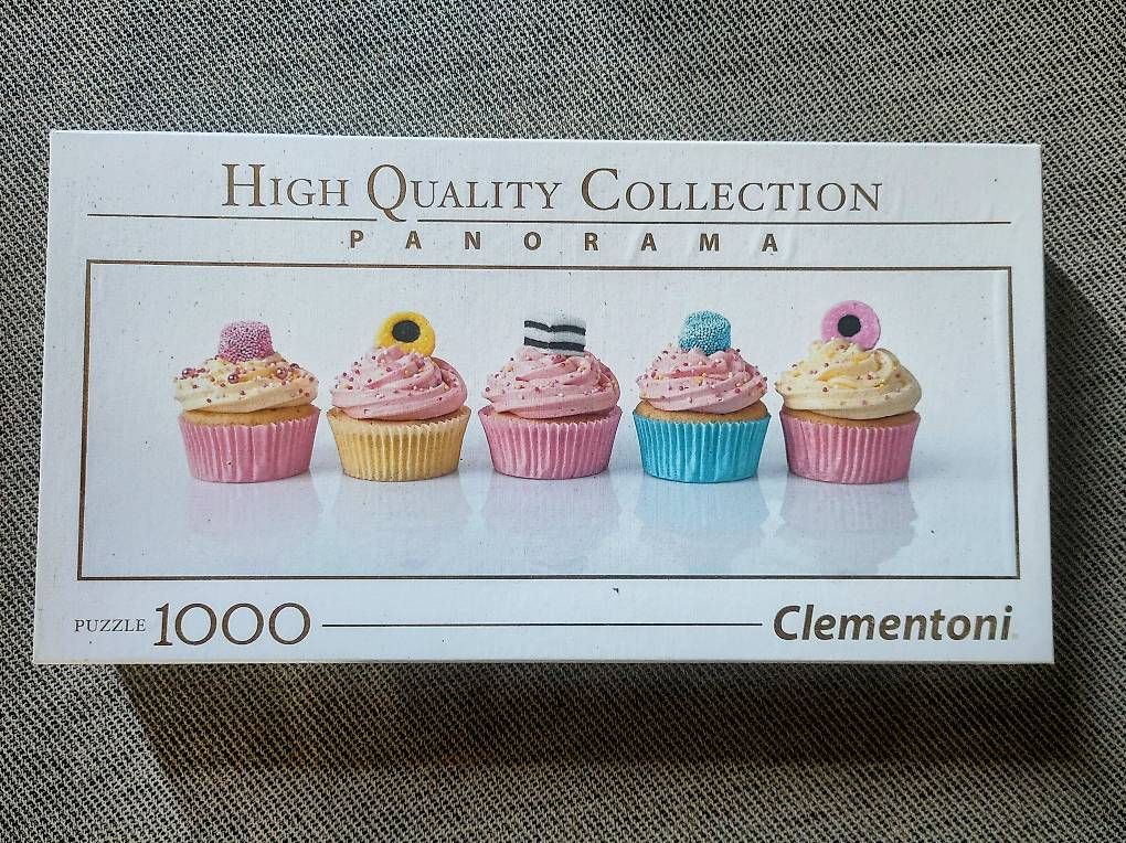 Puzzle: Puzzle panoramique "Cupcakes" – Usato da Les Evouettes venduto da bra_kl2x
