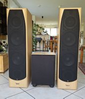 Infinity Alpha 50 Lautsprecher Boxen und JBL E150 Subwoofer