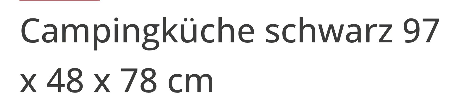Cucine complete: Camping-Küchenmöbel – Usato da Wohlenschwil venduto da Claudia779 3