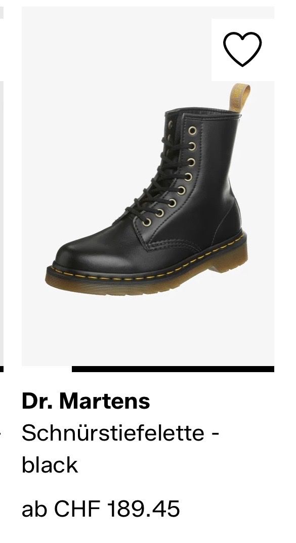 Dr. Martens Scarpe da uomo: Dr. Martens Boots, vegan – Usato da Luzern venduto da saroet 1