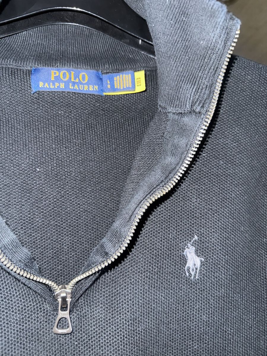 Ralph Lauren Pullover & Sweatshirts: Ralph Lauren Quarter-Zip, Schwarz, Grösse M – Gebraucht aus Freidorf TG von sarotiko 2