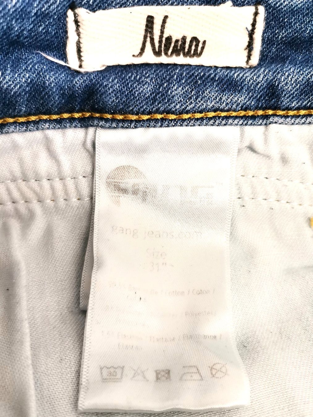 Gang Jeans: GANG Nena Cropped Jeans Size 31 – Usato da Schaffhausen venduto da Restwert_SH 6