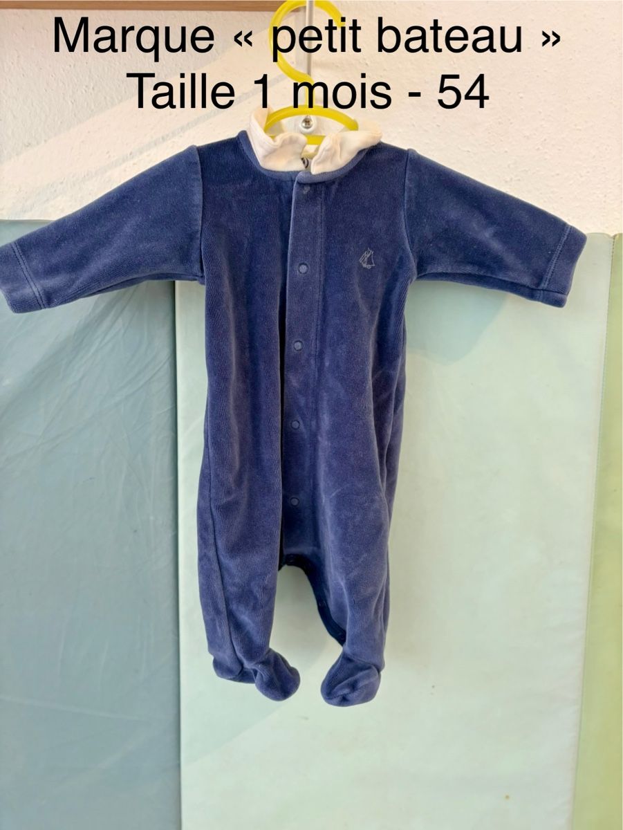 Pigiama & Simili: Lot de 2 pyjama Petit bateau 0-3 mois – Usato da Biel/Bienne venduto da Milenegc 1