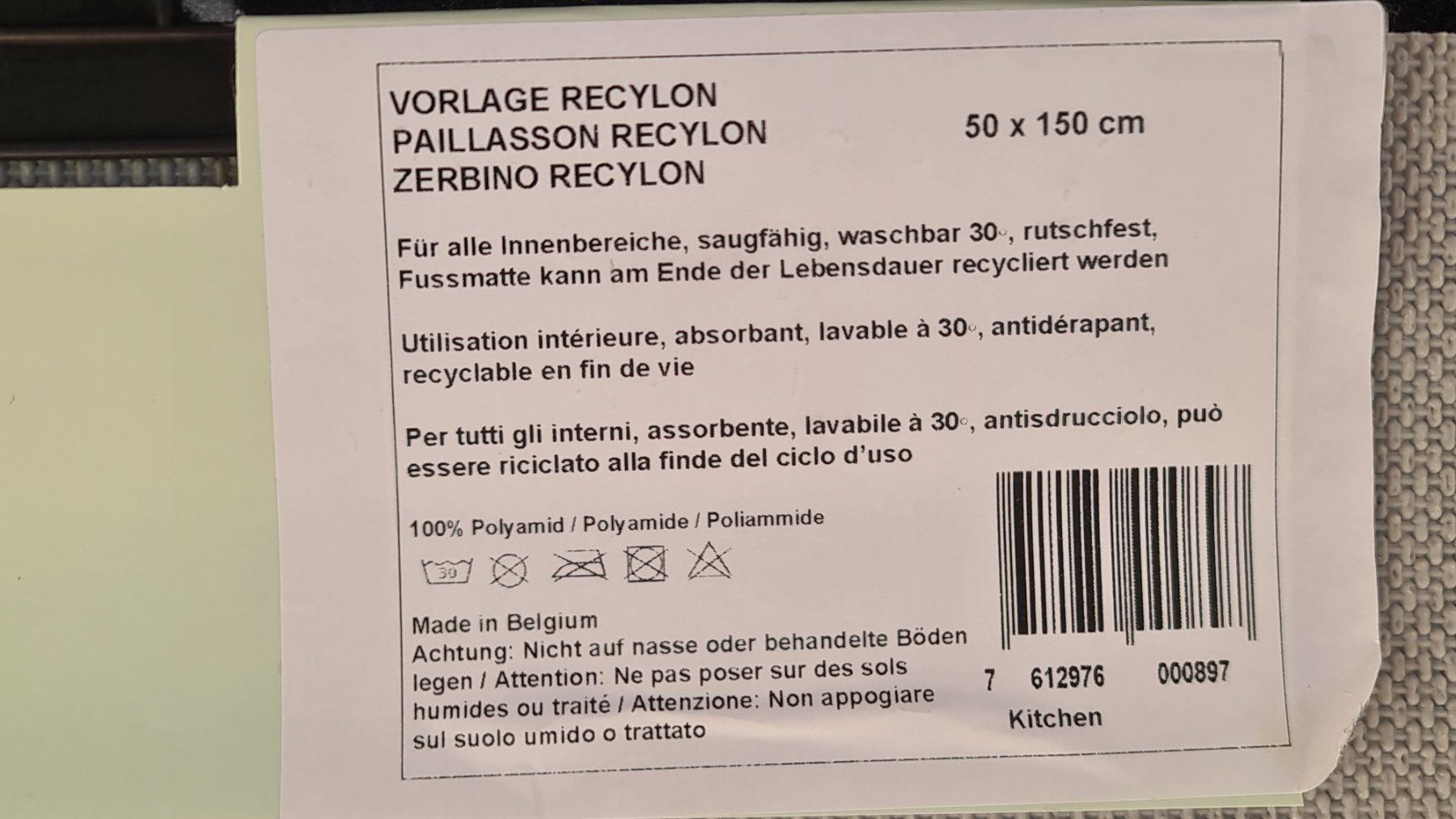 Tappeti: NEU Küchenläufer teppich 50x150cm – Nuovo (secondo la descrizione) da Uerkheim venduto da Kaufoption 5