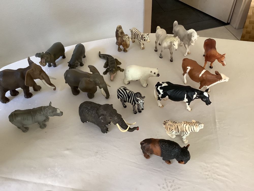 (KOPIE) 18 Schleich-Tiere, wie neu, Preis pro Tier | Kaufen auf Ricardo
