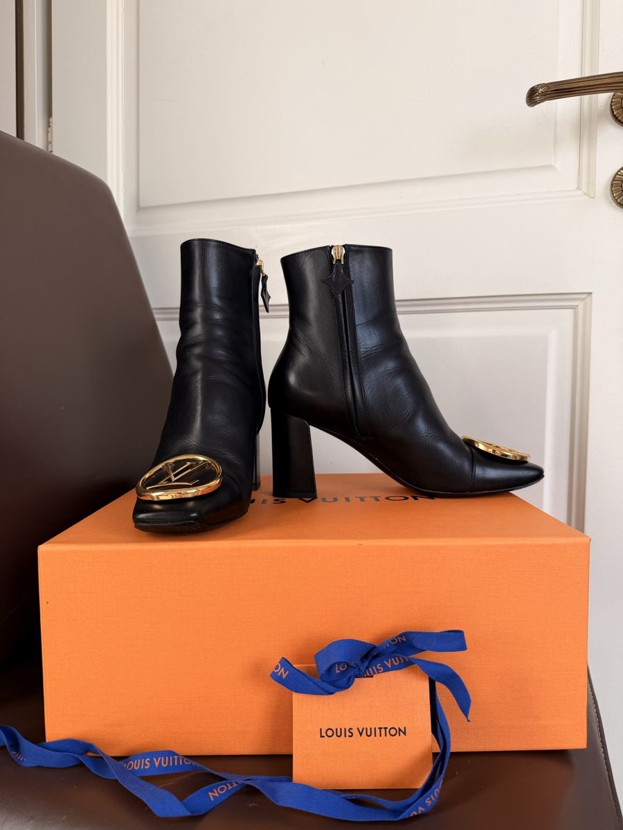 Louis Vuitton Scarpe da donna: Louis Vuitton Leather Ankle Boots – Usato da Corsier-sur-Vevey venduto da Kristina.Nova 3