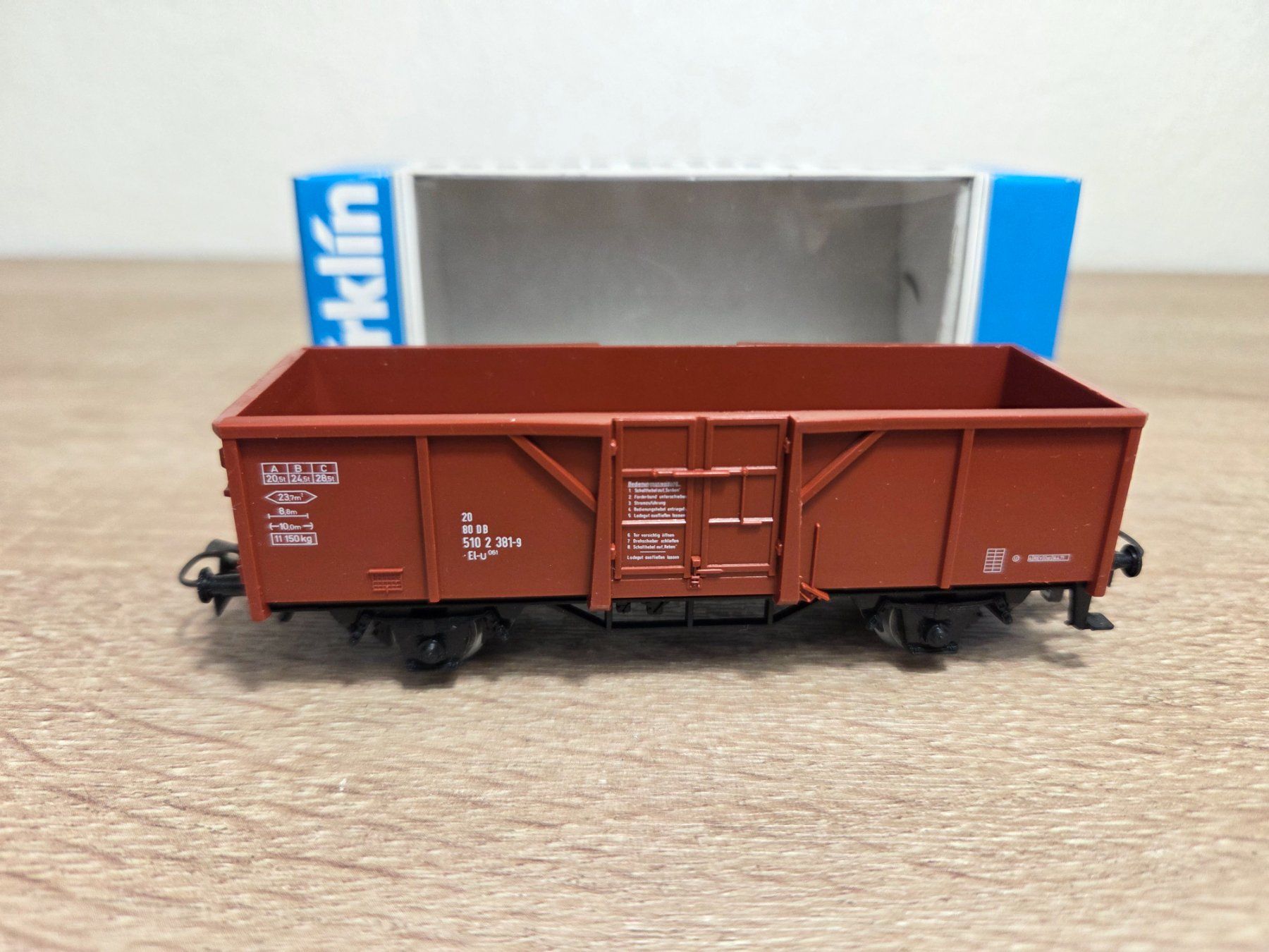 Märklin Modelleisenbahnen: Märklin 4430 Güterwagen DB H0 – Neu und originalverpackt aus St-Aubin-Sauges von Lo_Go 1