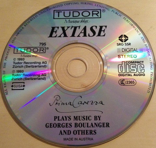 CD: Prima Carezza - Salon Ensemble - Georges Boulanger – Usato da Unterbäch venduto da qlewi 2