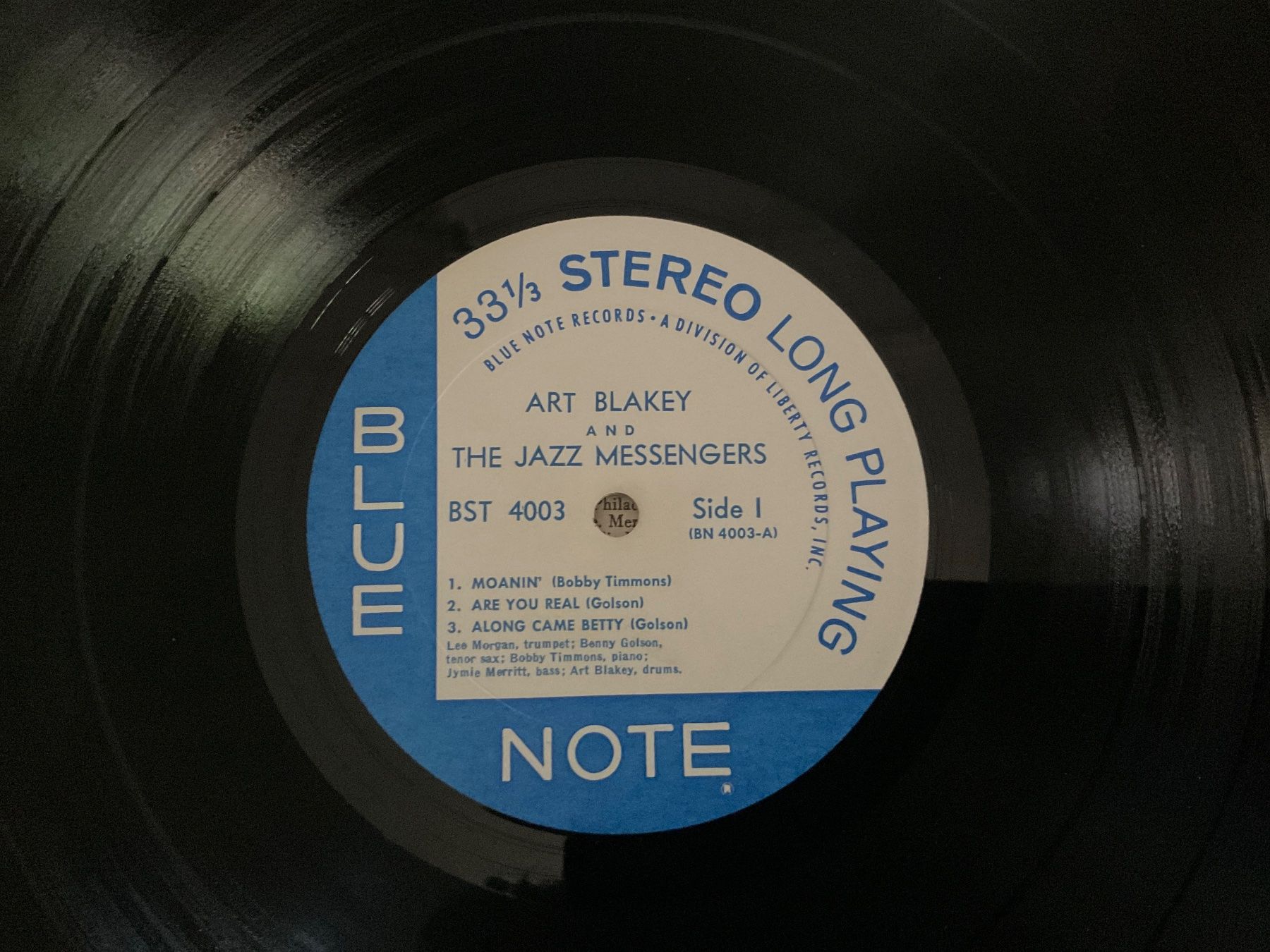 Dischi in vinile: Art Blakey Moanin’ Blue Note US LP – Usato da Delémont venduto da vinylfreak01 2
