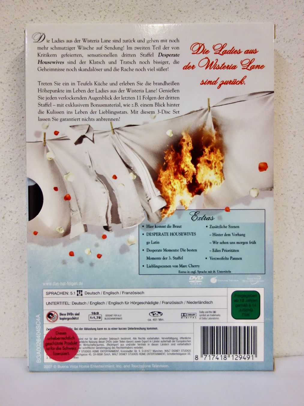Tutti i DVDs: DVD DESPERATE HOUSEWIVES STAFFEL 3 – Nuovo (secondo la descrizione) da Kerzers venduto da wisaundso 5
