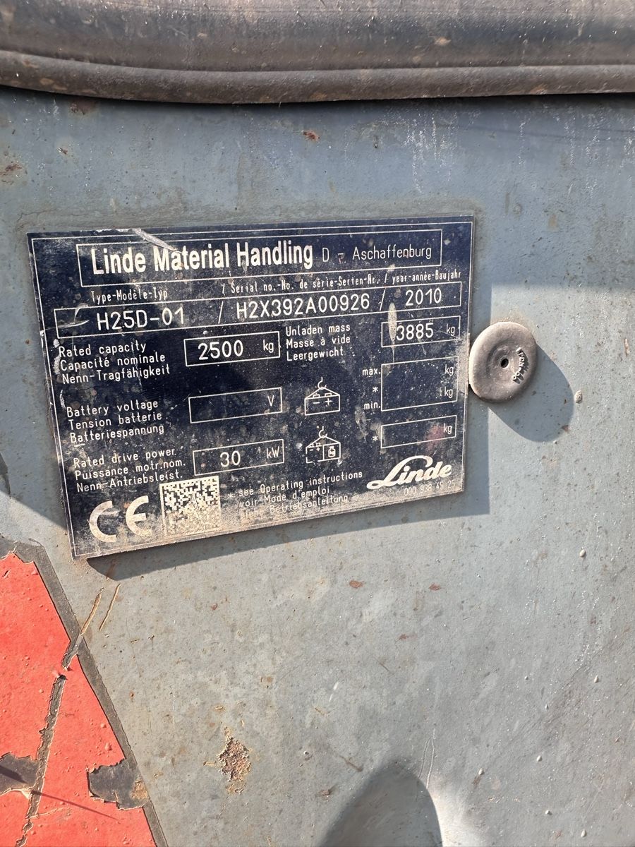 Linde Carrelli elevatori e a forche: Stapler Linde H25 – Usato da lyssach venduto da brax2019 5