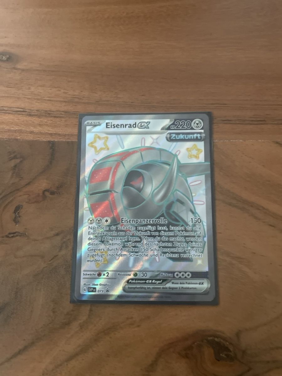 Pokémon Sammelbilder & Trading cards: Eisenrad ex Fullart Promo – Neu (gemäss Beschreibung) aus Flawil von Duft-Alchemist