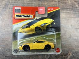 Matchbox Toyota GR Supra 2023, gelb, neu in OVP, Top!