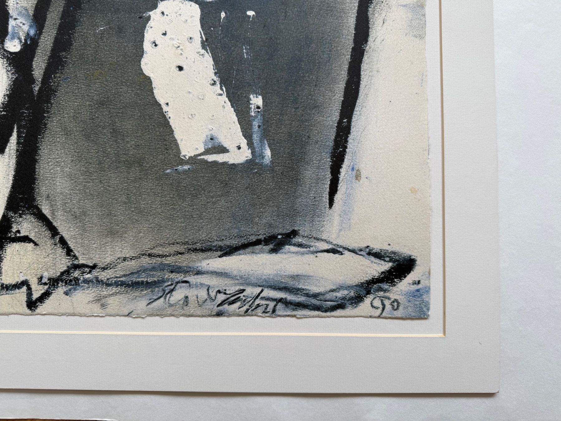 Grafica & Litografie: Emil Schumacher 1990 handsigniert – Nuovo (secondo la descrizione) da Rheineck venduto da Luoluo 3