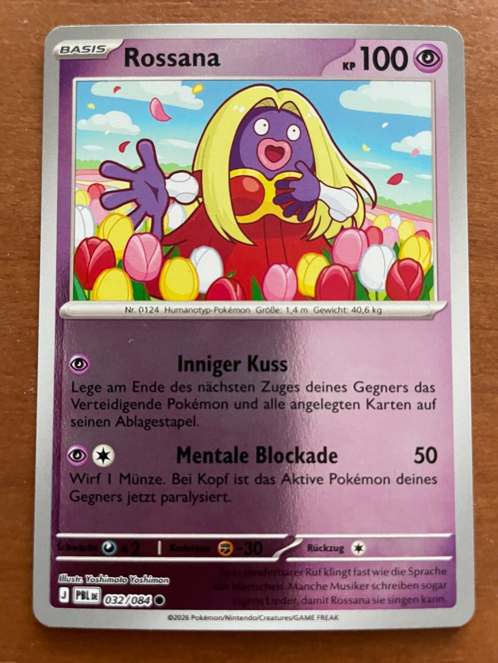 Pokémon Sammelbilder & Trading cards: Pokemon Rossana Reverse (Versand gratis) – Neu (gemäss Beschreibung) aus Chur von Angerson
