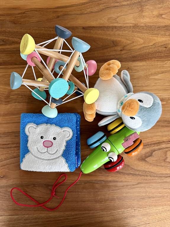 Giocattoli: Schönes 4er-Set Babyspielzeug – Usato da Dübendorf venduto da viologo