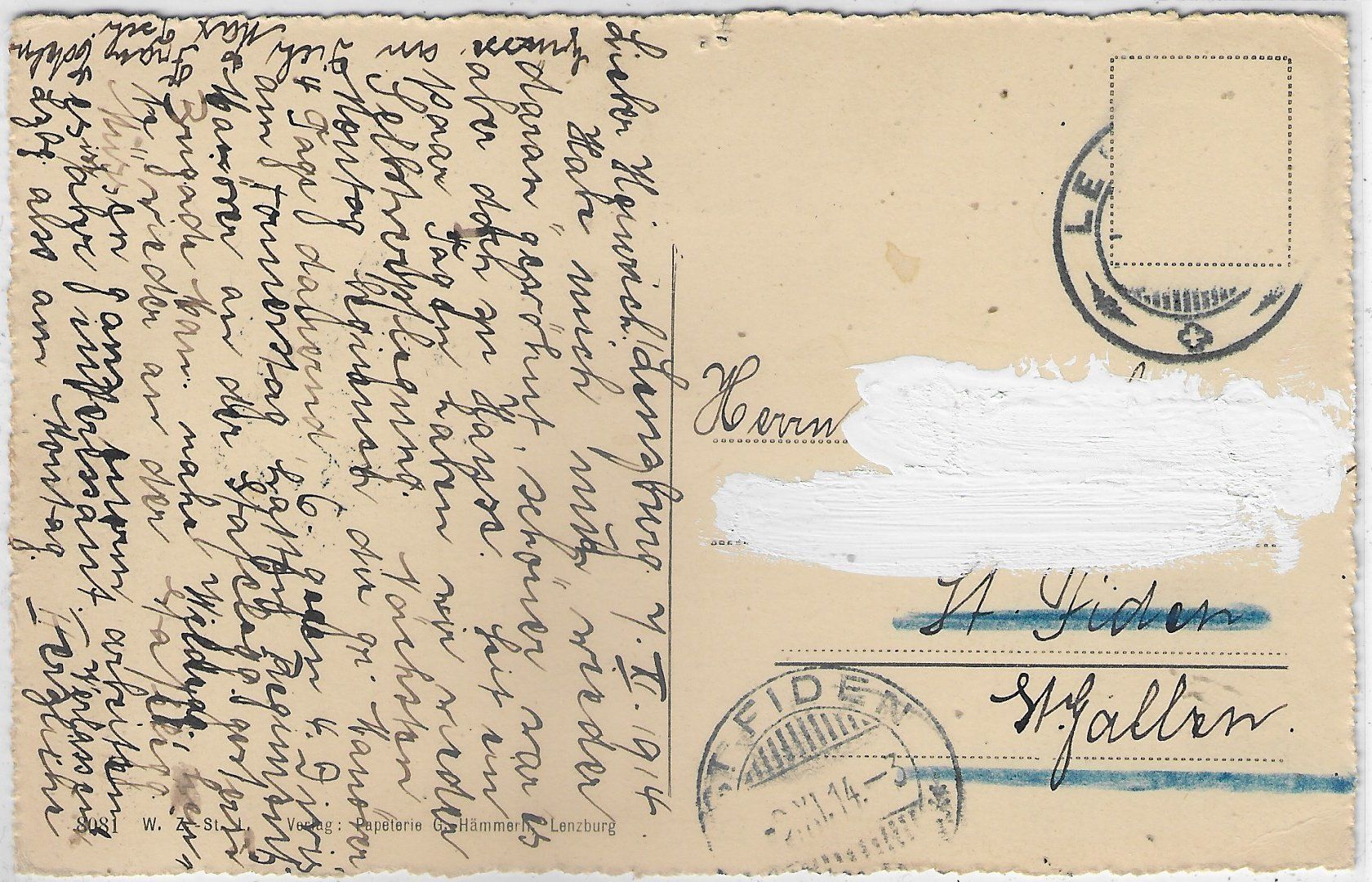 Cartoline postali: Schloss Lenzburg – Usato da Ettingen venduto da Kartenplanet 1