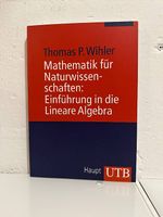 Wihler  Einführung in die Lineare Algebra