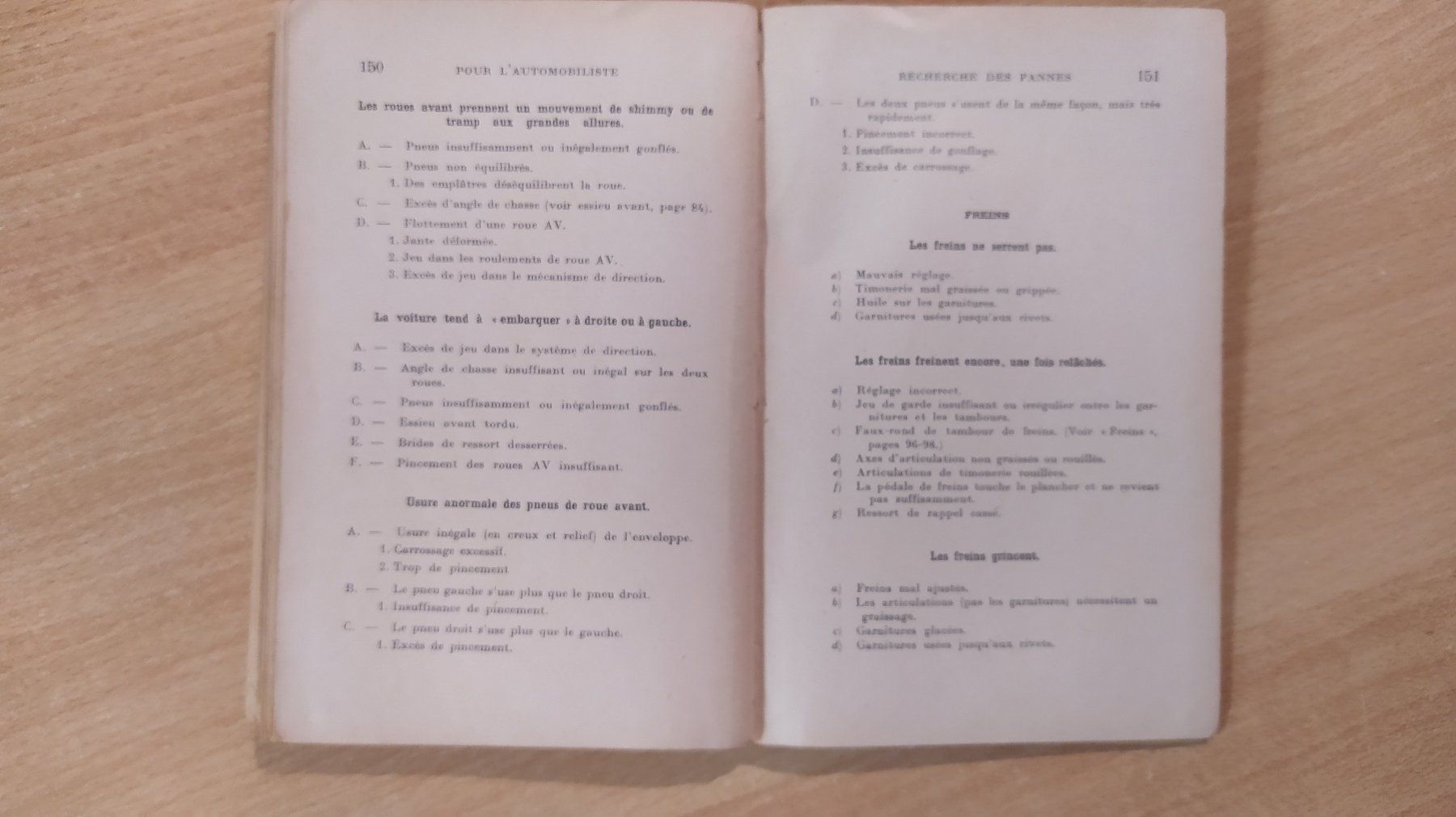 Libri: Manuel technique "Pour l'automobiliste" – Usato da Bassins venduto da mazette13 7