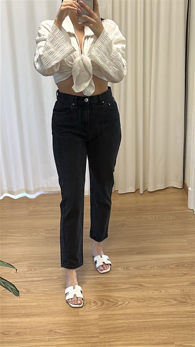 Pull&Bear Jeans: Jeans Pull&Bear noir, taille 38 – Gebraucht aus Monthey von cel_k2h8 3