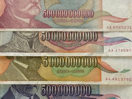 *** DINARA HIGH ROLLERS - Belgrad 1993 - 555500000000 Dinara
