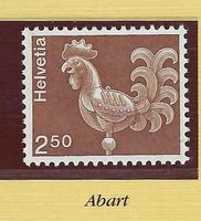1984, ABART, SBK 542x, TURMHAHN o. LEUCHTSTOFF, NEU **