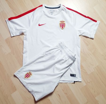 AS Monaco Nike Fussballdress Grösse L Dri-Fit