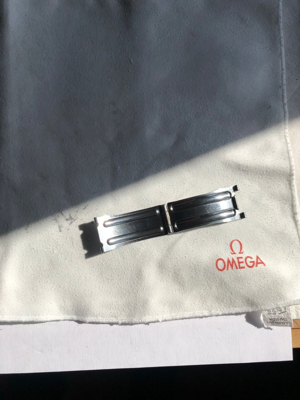 Omega Uhren: OMEGA Faltschliessen Element 16mm INOX – Neu (gemäss Beschreibung) aus Biel/Bienne von winnertaco