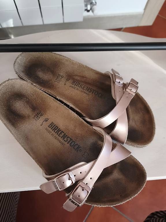 Scarpe da donna: Birkenstock Almere rosa metallizzato  – Usato da Mendrisio venduto da Vee_8kcf
