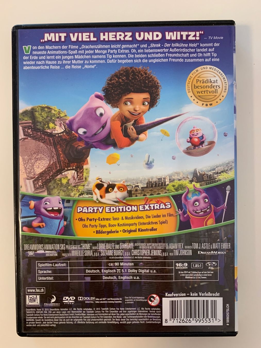 Tutti i DVDs: DVD- HOME- – Usato da Kreuzlingen venduto da jamie45 1