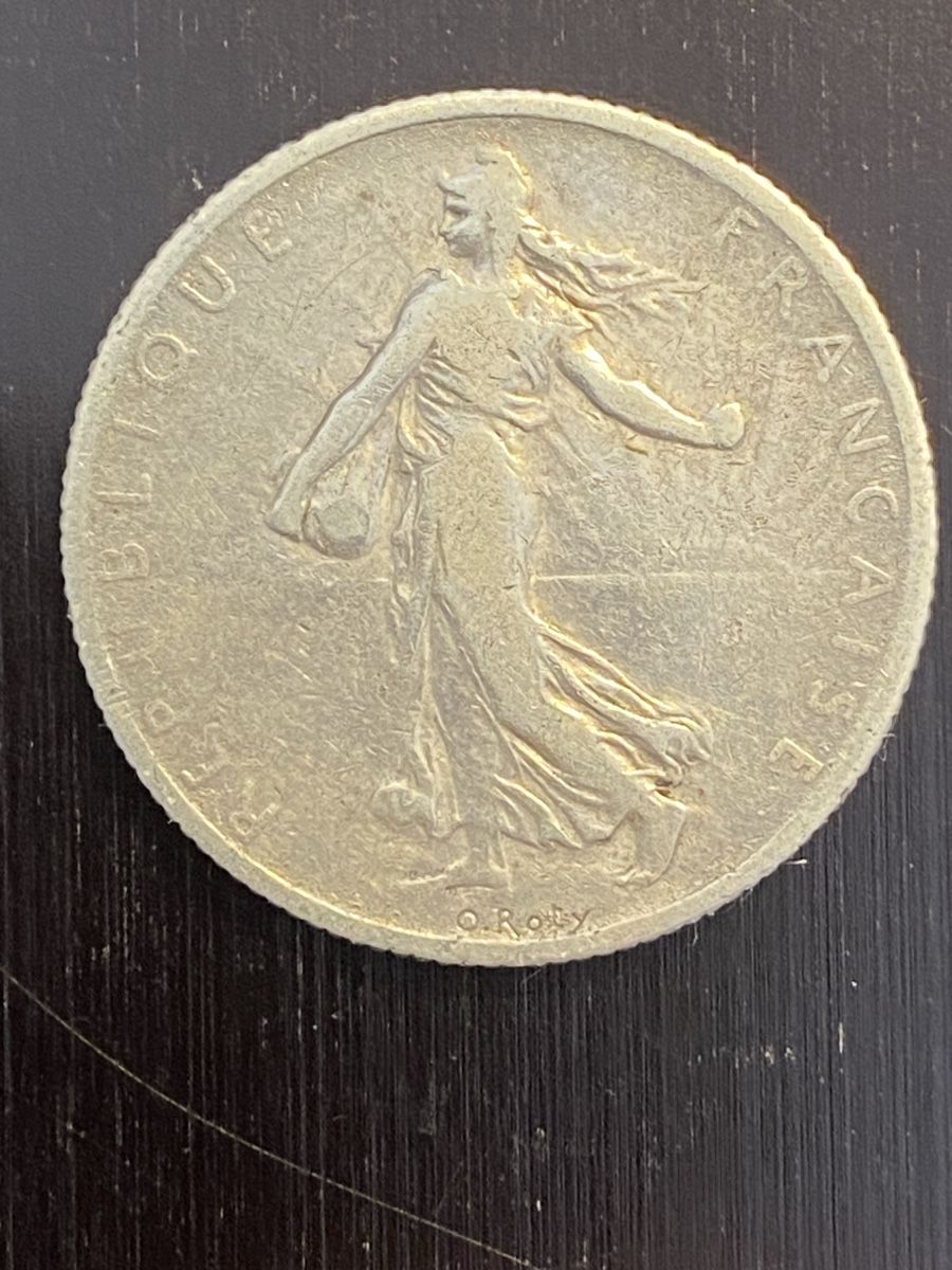 Alle Münzen: France, 2 FF 1900 Argent  – Gebraucht aus Corsier-sur-Vevey von Ginoarturo 1