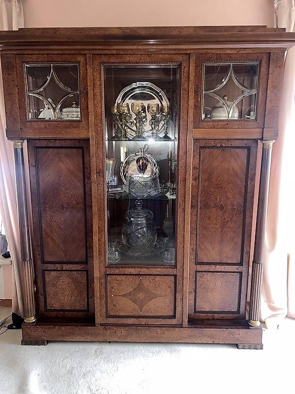 Vetrine: Bibliothèque vitrine de style Louis XVI – Usato da Chernex venduto da YvesEi