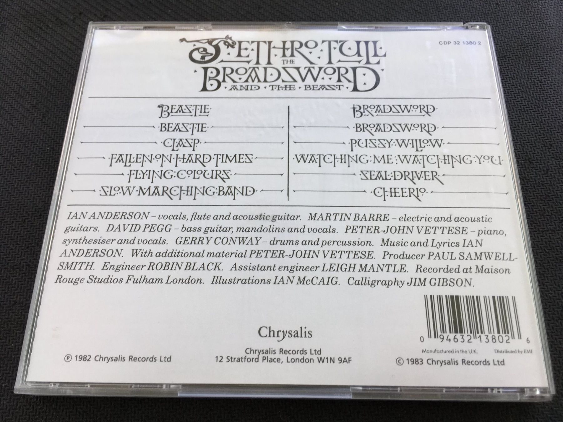 CD: Jethro Tull - The Broadsword and the beast -CD- – Usato da St.Gallen venduto da MedienJoe 2