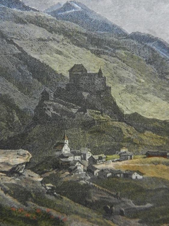 Stiche: Tarasp koloriert – Gebraucht aus Risch von Rischli15 4