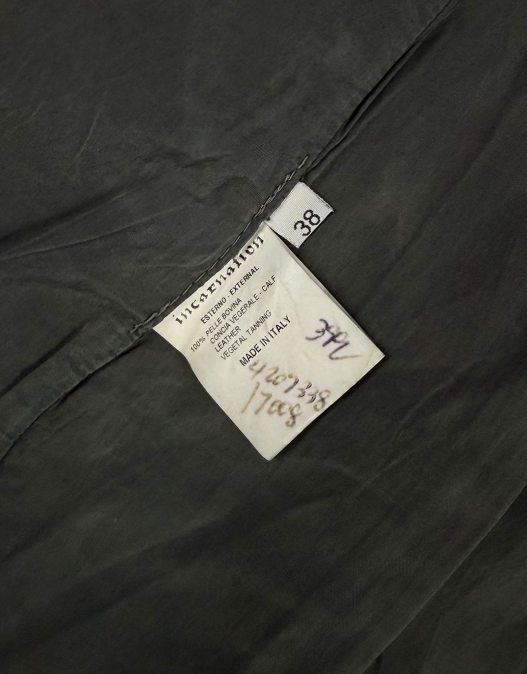 Jupes: Incarnation Sample Leather Wrap Skirt – D'occasion à Thierachern par n.webl 4