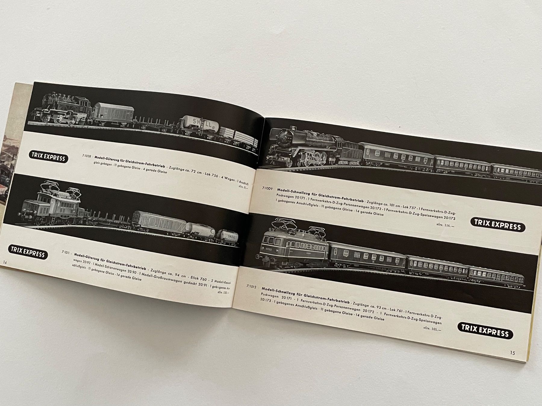 Revues & Magazines: Schöner TRIX EXPRESS Katalog 1955 – D'occasion à Basel par Basilius02 2