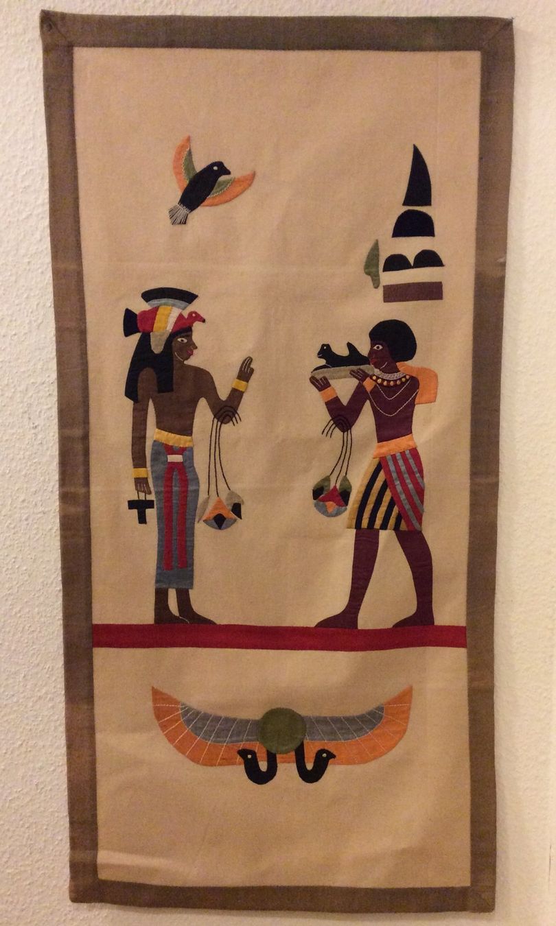 Dipinti: Appliqué de Tissus - Egypte – Usato da Genève venduto da edelweiss1900 1
