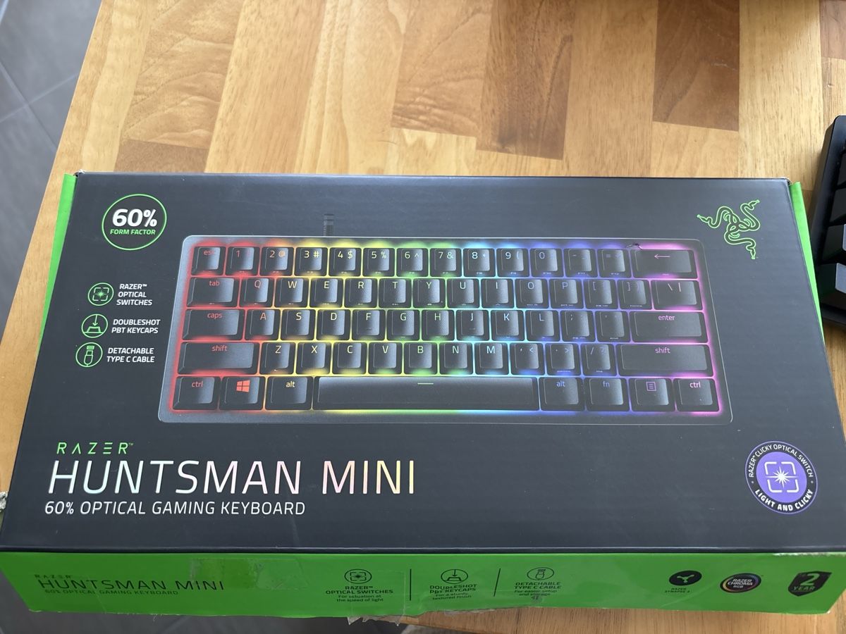 Razer Tastaturen: Clavier gaming huntsman mini Razer – Gebraucht aus Courgenay von Mthunderball 1