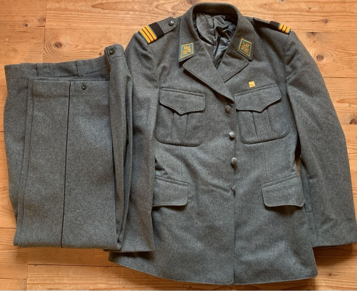 Schweizer Armee Uniformi: Uniform Oberst der Versorgungstruppen – Usato da Goldingen venduto da Bergler012