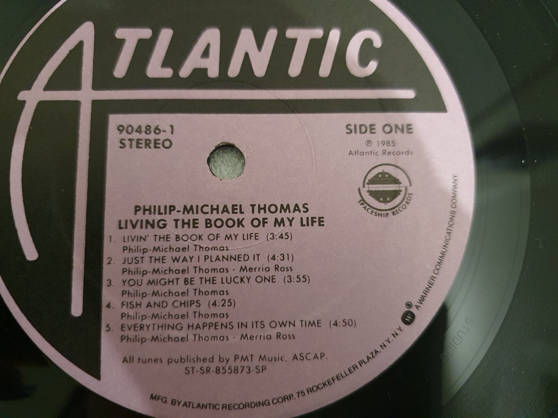 Dischi in vinile: Philip-Michael Thomas - Living The Book – Usato da Uster venduto da Vinyl-Leidenschaft 4