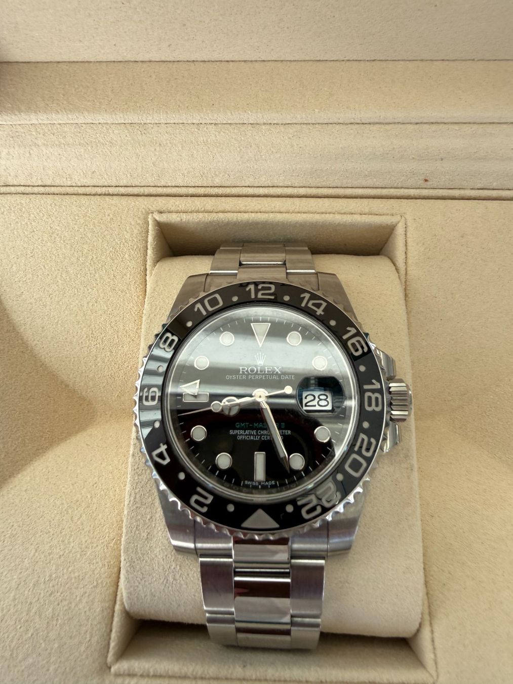 Rolex Uhren: Rolex GMT - Master II Full Set – Gebraucht aus Laufen von winterbirne 1