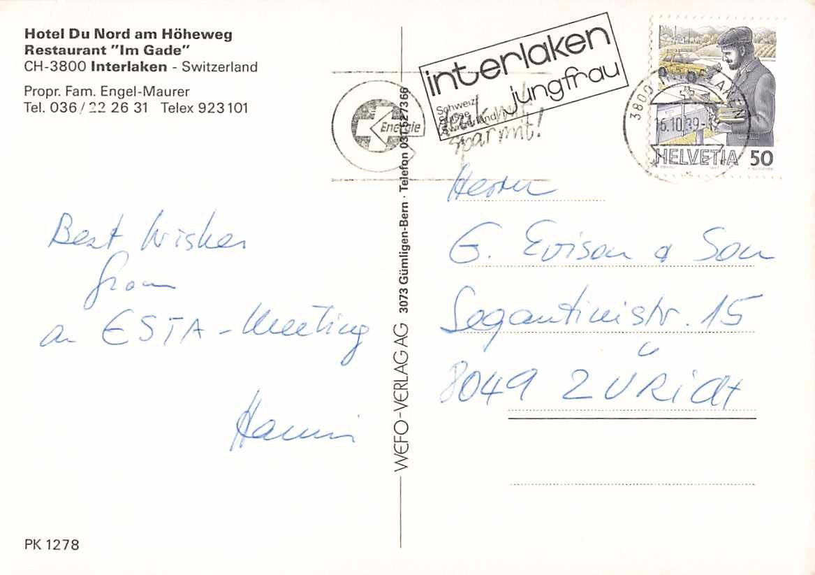 Cartes postales: alte Ansichtskarte aus Archiv: DEUTSCHSCHWEIZ - ab 1.-- – D'occasion à Winterthur par SchatzchischtliWinti 1