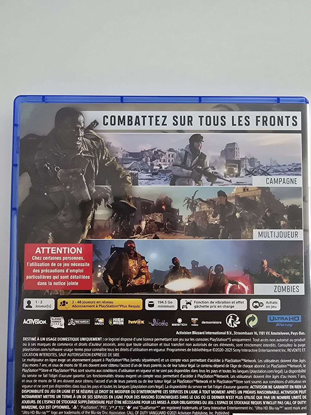 Sony Giochi: Call of Duty Vanguard PS5 – Nuovo e nell'imballaggio originale da Fully venduto da MrGabriel 1
